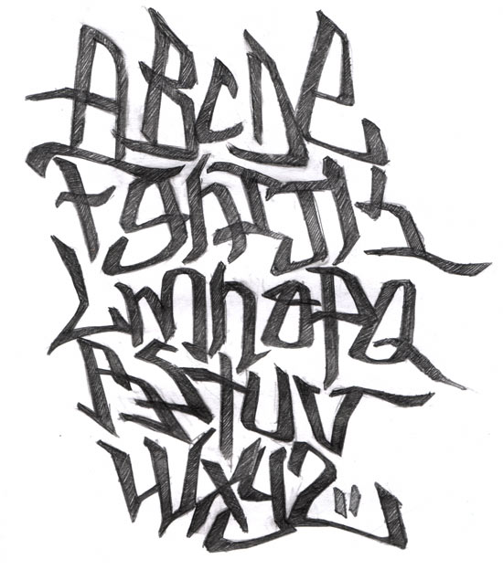 Grafitti Font-Beta test