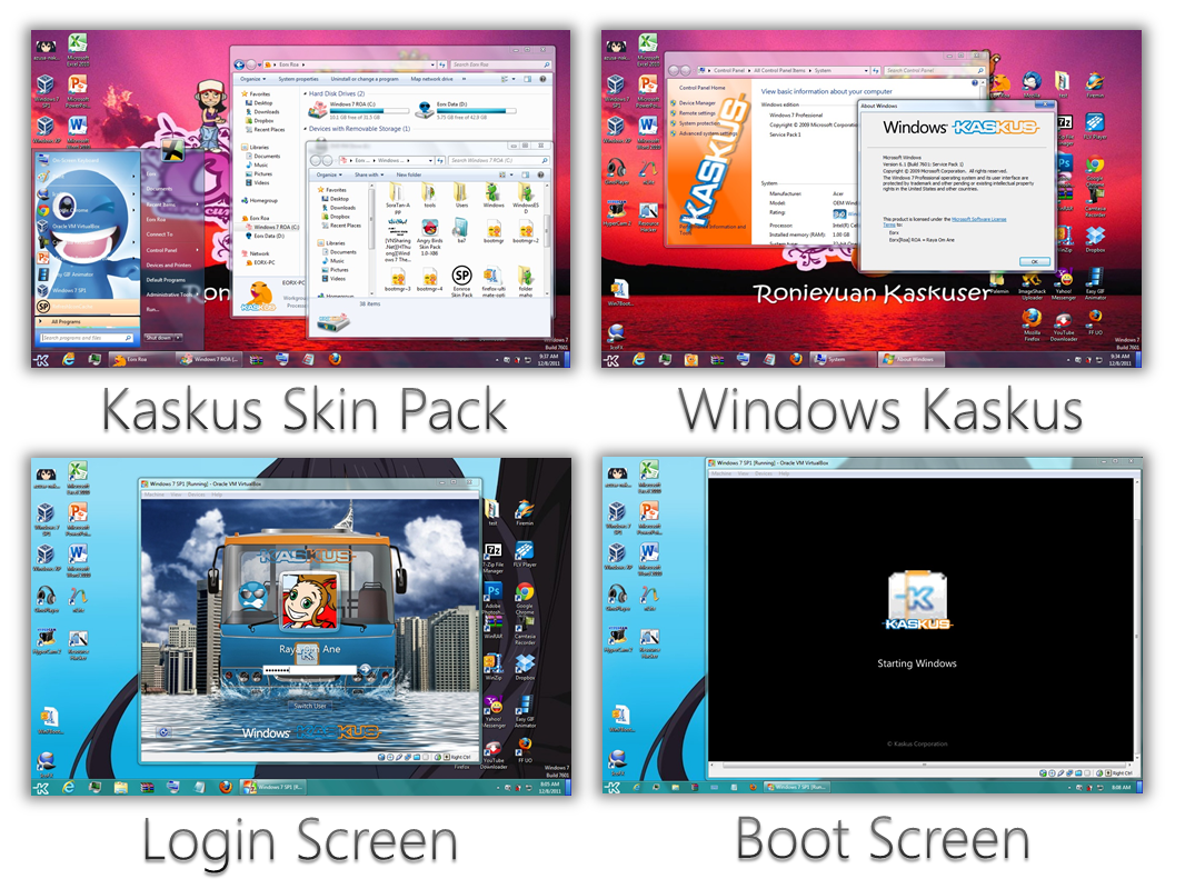 Kaskus Skin Pack 1.0 x64