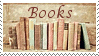 Books Stamp by mylastel