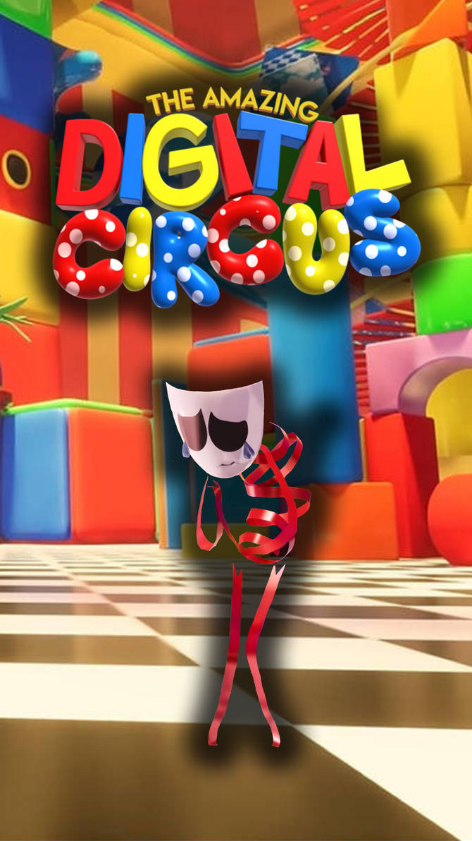 The Amazing Digital Circus Gangle 3D Bead Art by KamaPixel on DeviantArt