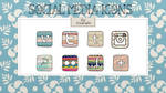 Social Media Icons Pack 4 by Anulowlin