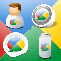 Google Buzz Icon Kit