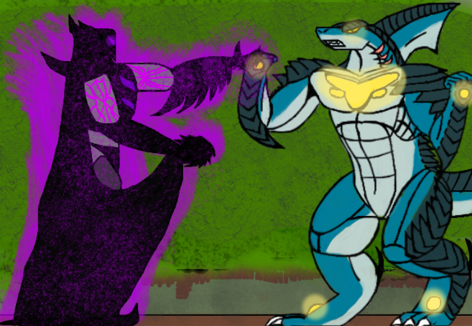 Godzilla TCW 12 - Warriors of Light and Dark clash by kahnac on DeviantArt