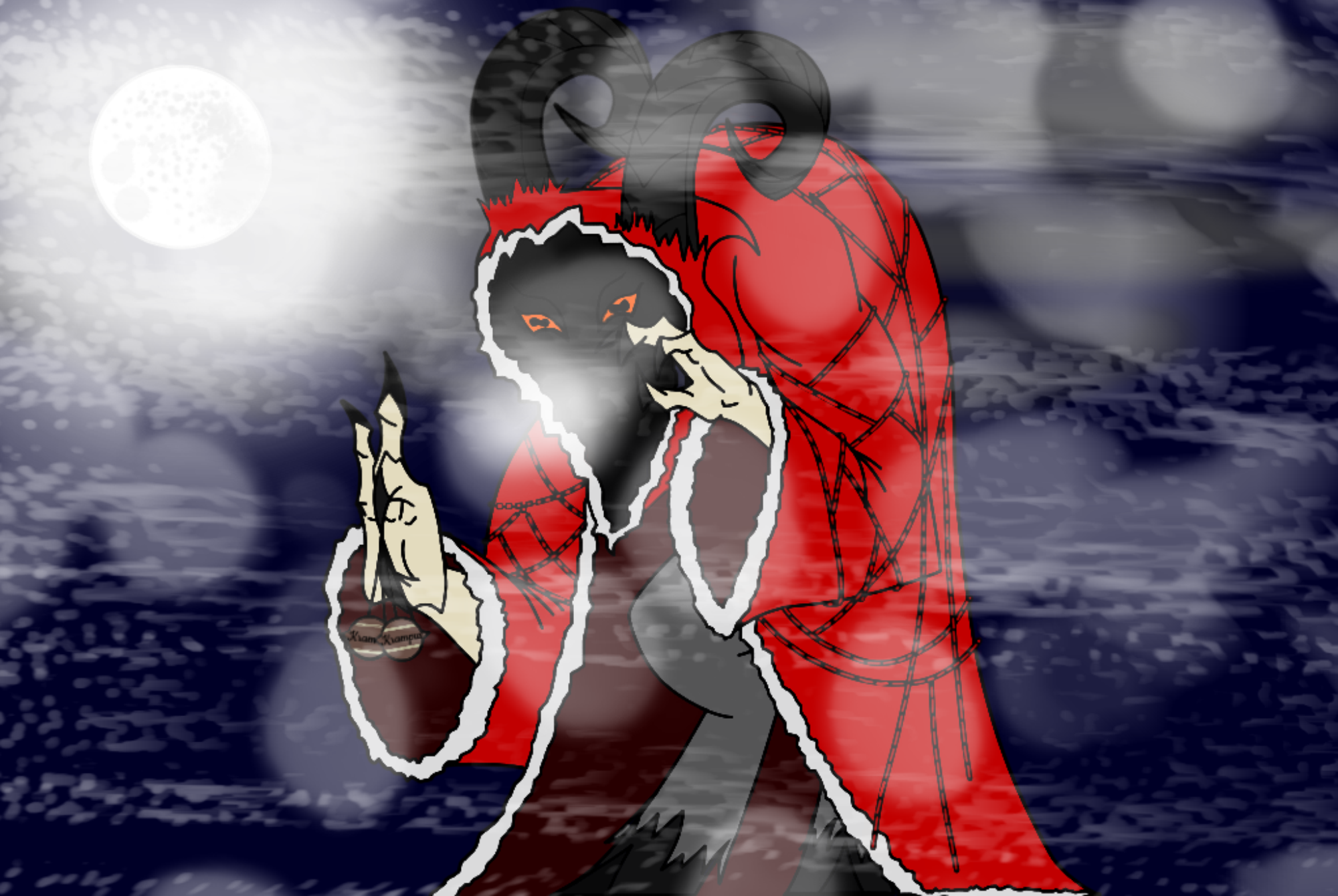 Gruss vom Krampus by kahnac on DeviantArt