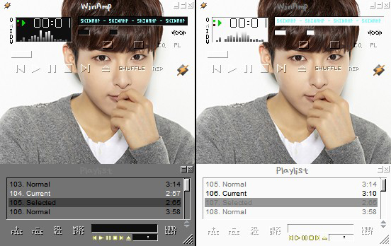 Ryeowook Winamp Skin (2 ver.)