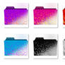Rainbow Pattern 2 (white) Folder Icon