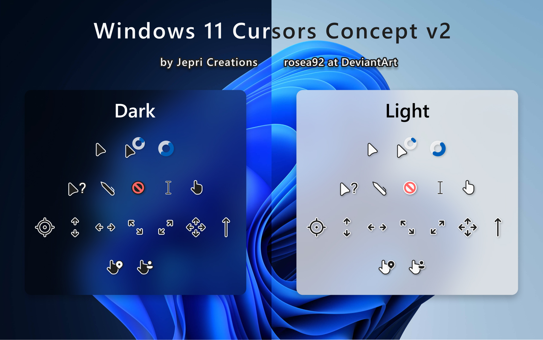 Windows 11 Cursors Concept v2