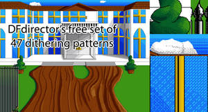 47 Free Dithering Patterns (PAT + PNGs)