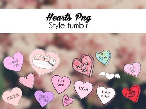 Hearts Tumblr Style{Sorpresita 10/20}