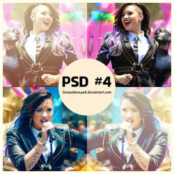 PSD Coloring #4 - Demi Lovato