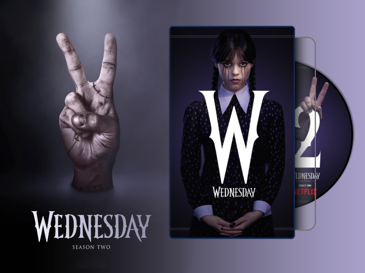 Wednesday Season 2 DVD Folder Icon by LKSISILA on DeviantArt