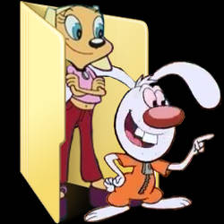 Brandy and Mr. Whiskers Folder Icon