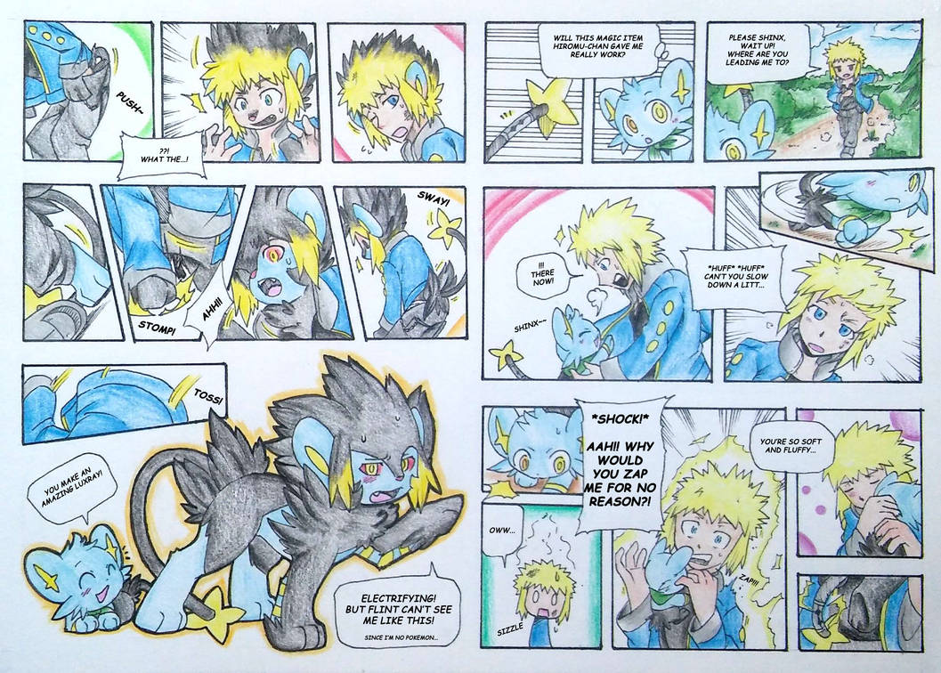 Flint and Volkner's Pokemon TF (Page 2) by FujoshiiNeko on DeviantArt.