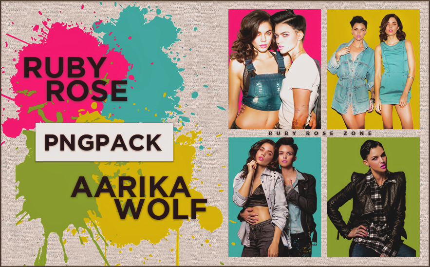 Ruby Rose ll Aarika Wolf PNGPACK