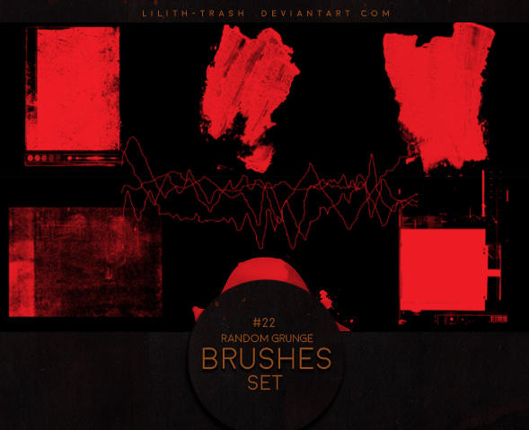 Grunge Brushes #2 by LilithDemoness on DeviantArt