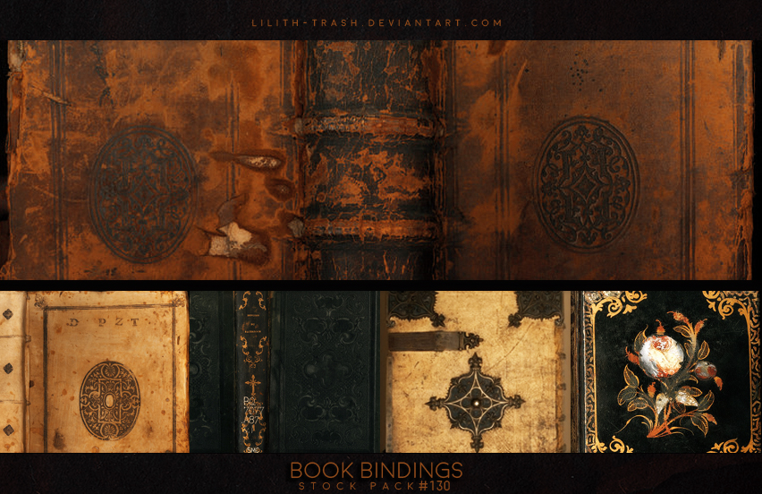 Book Bindings ( Stock Pack ) #130