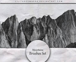 Mountains Brushes #20