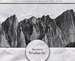 Mountains Brushes #20