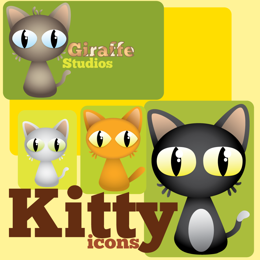 Kitty Icons by BreezyInk on DeviantArt