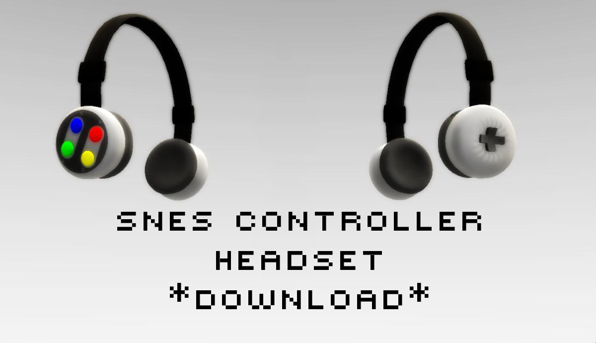 SNES Controller Headset ~DL!~ by That-Alex on DeviantArt