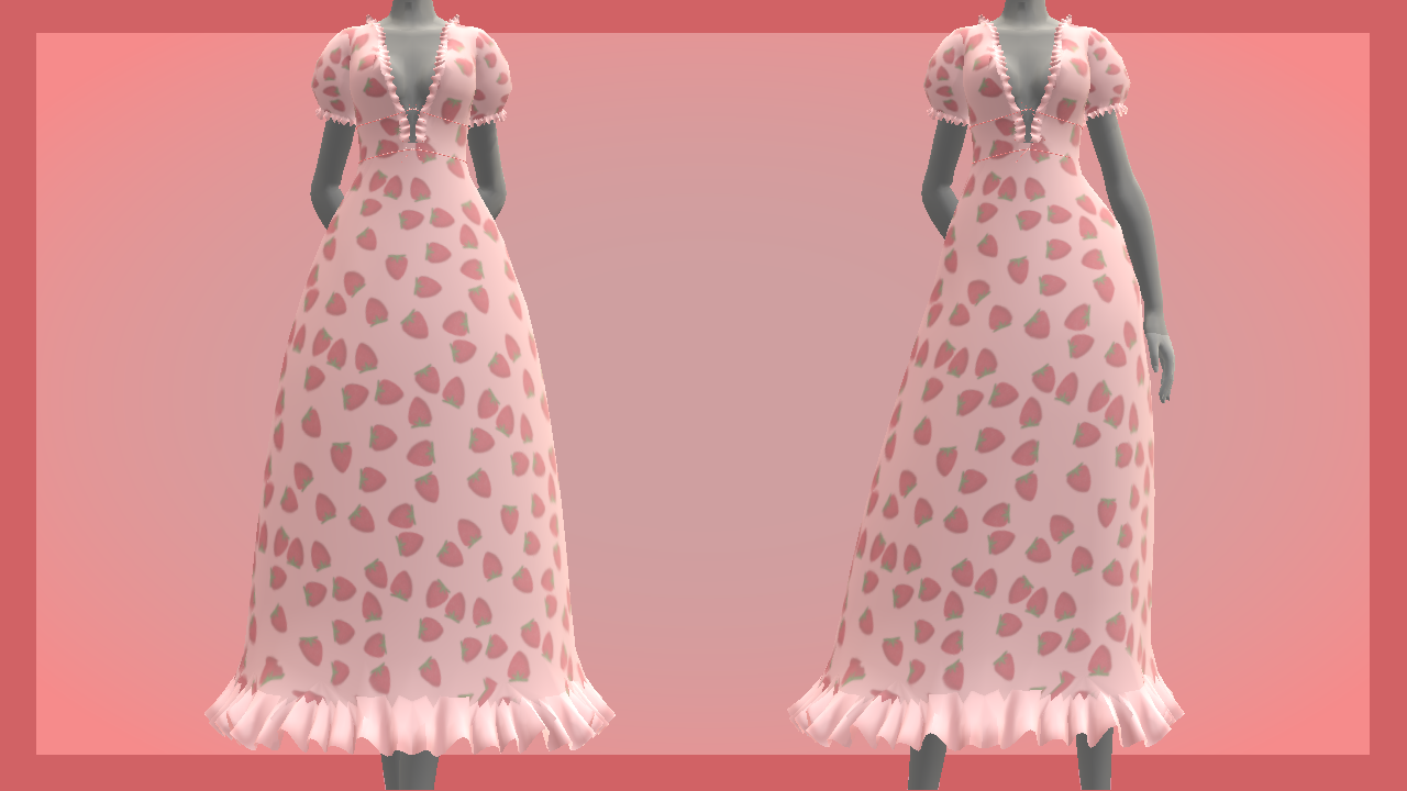 the strawberry dress