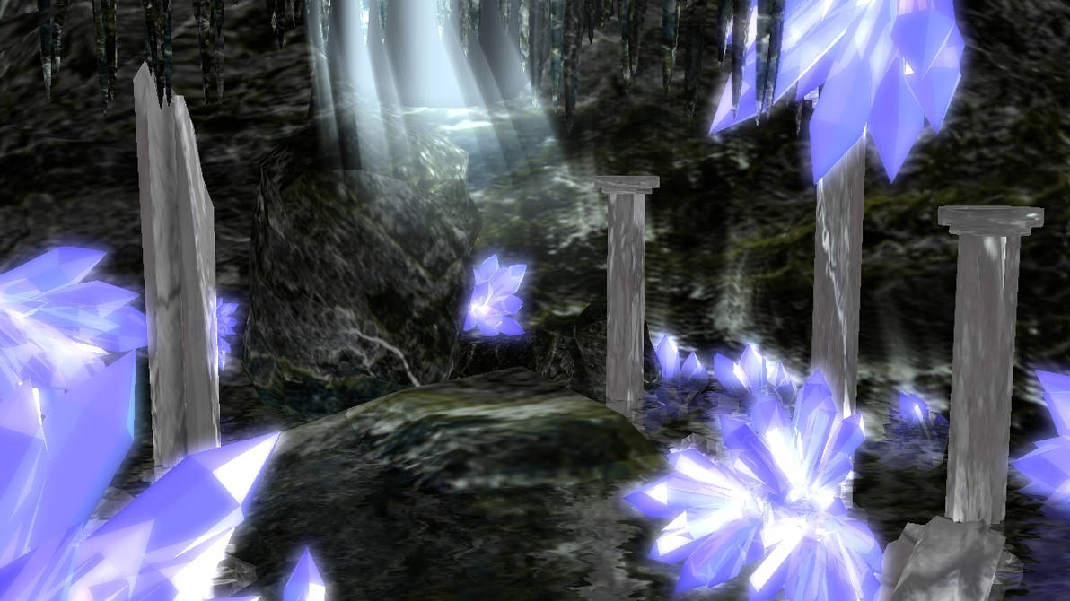 MMD Crystal Cave Stage by ThatAlex on DeviantArt