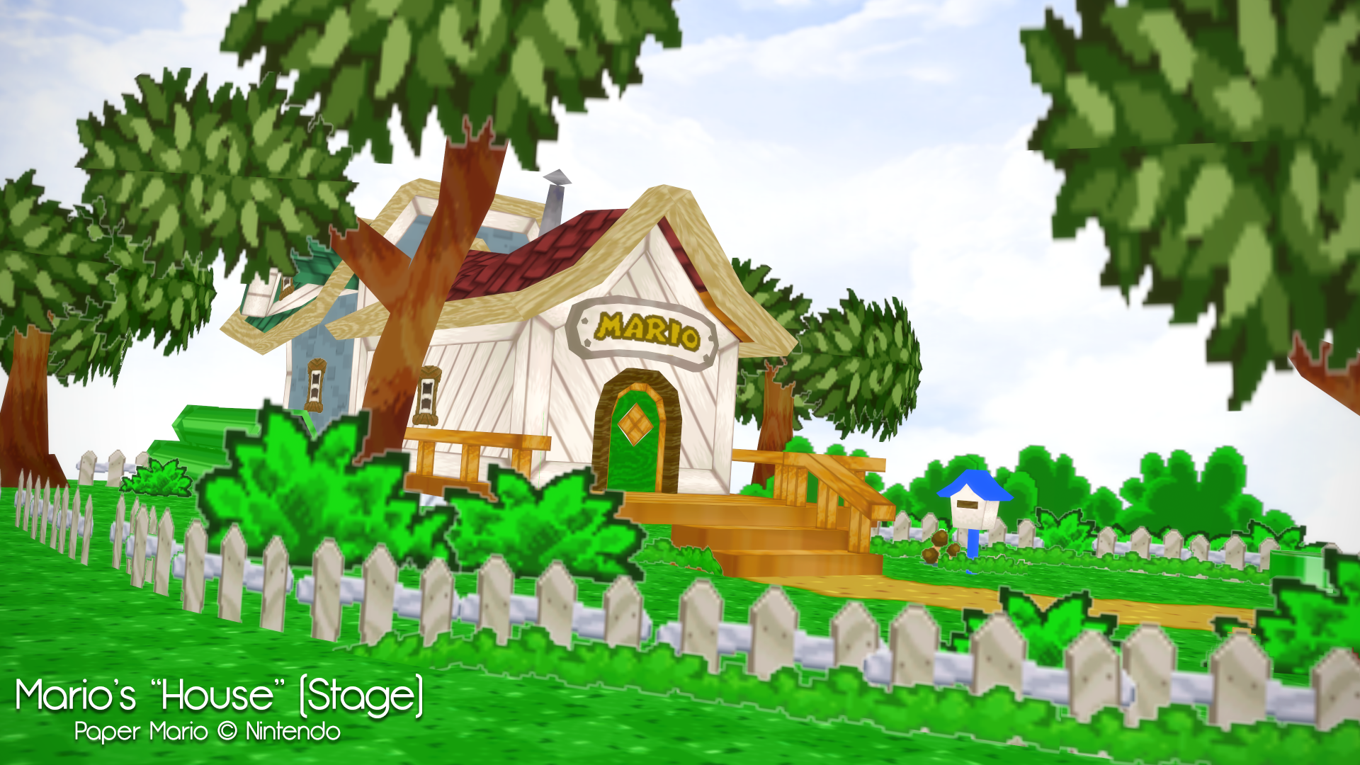 [MMD] Paper Mario House DL