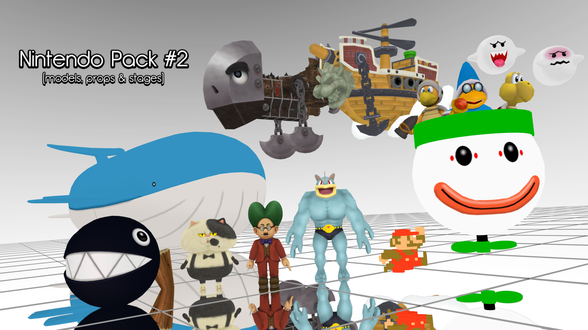 [MMD] Nintendo Leftovers 2 - DL by MrWhitefolks on DeviantArt