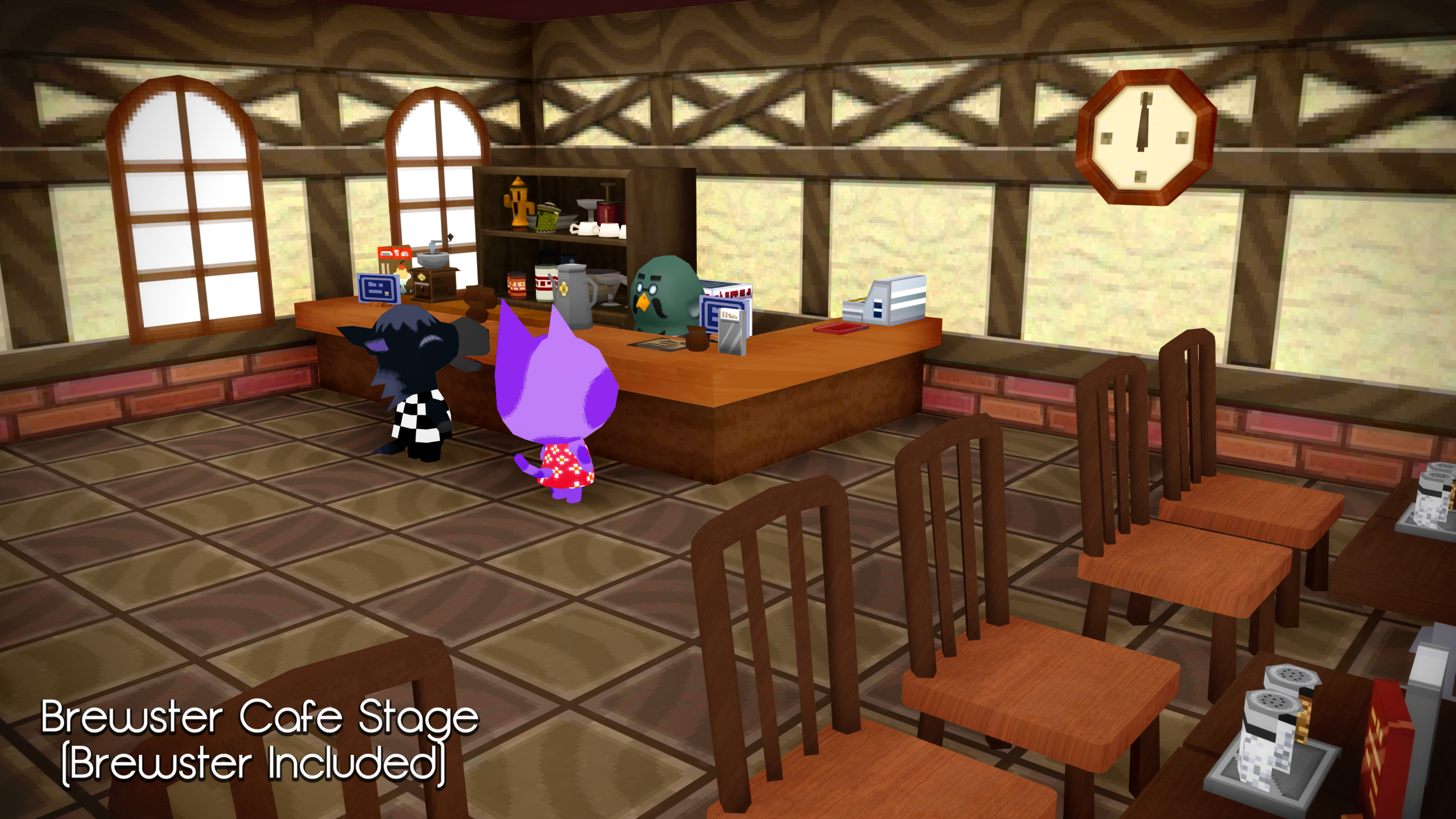 Mmd Animal Crossing Brewster Pack Dl By Mrwhitefolks On Deviantart