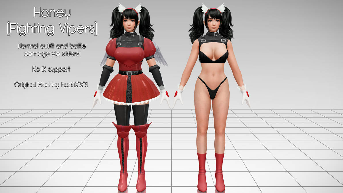 Mmd Honey Fighting Vipers Dl By Mrwhitefolks On Deviantart