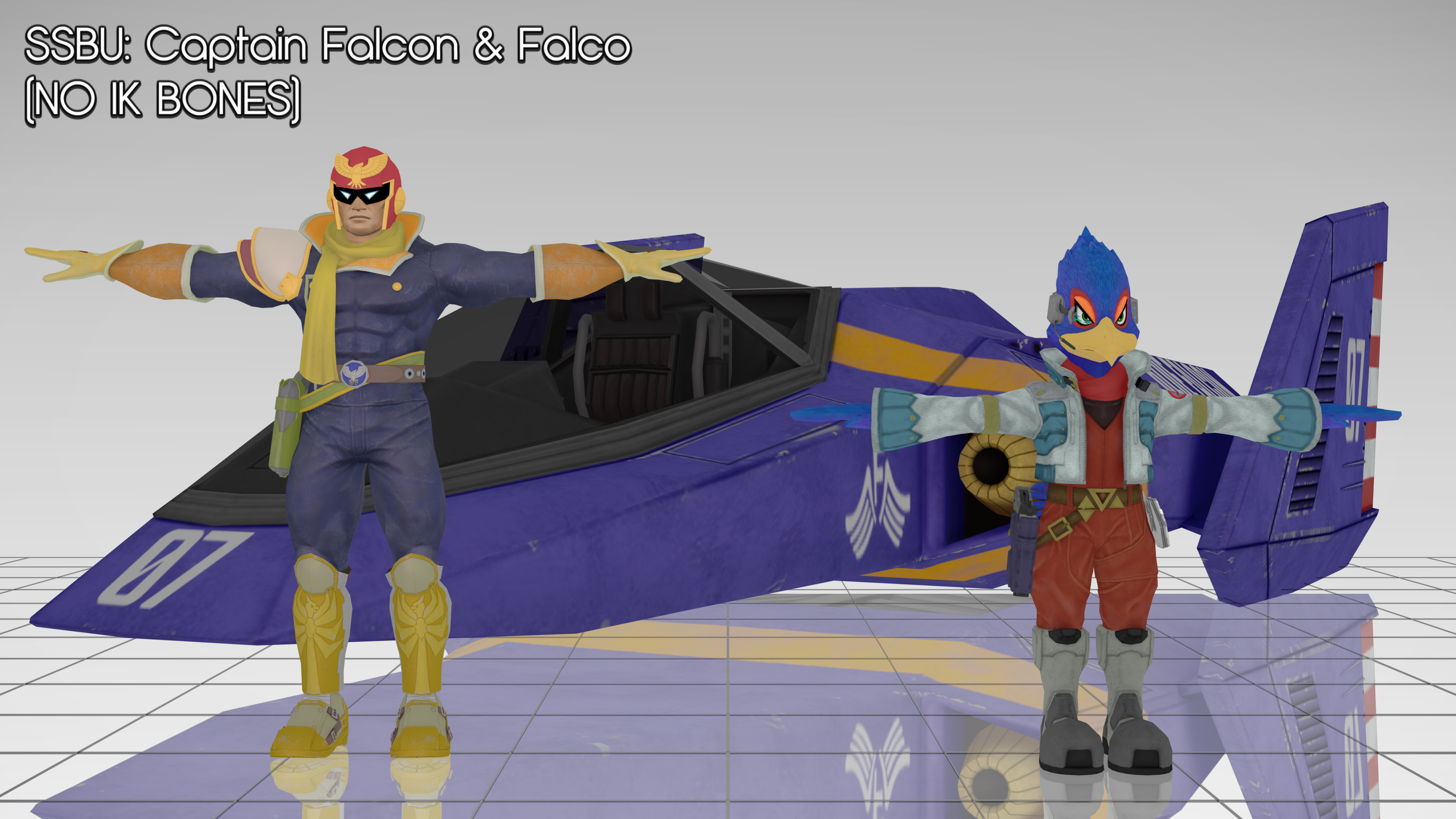 SSBU: Captain Falcon and Falco by MrWhitefolks on DeviantArt