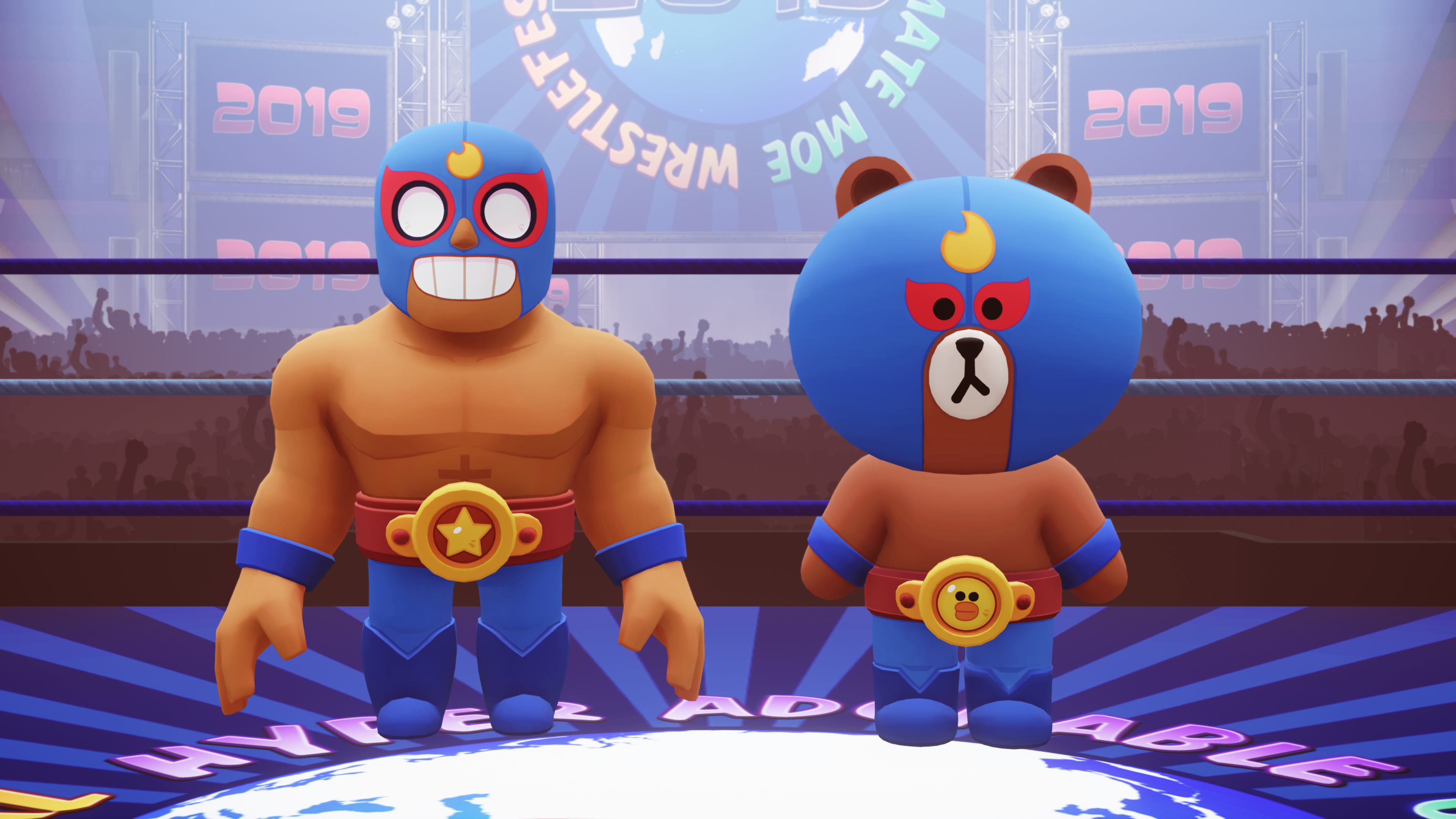 Mmd Brawl Stars El Primo And El Brown Dl By Mrwhitefolks On Deviantart - brawl stars zeichnen pip