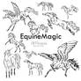 EquineMagic PS Brush Set