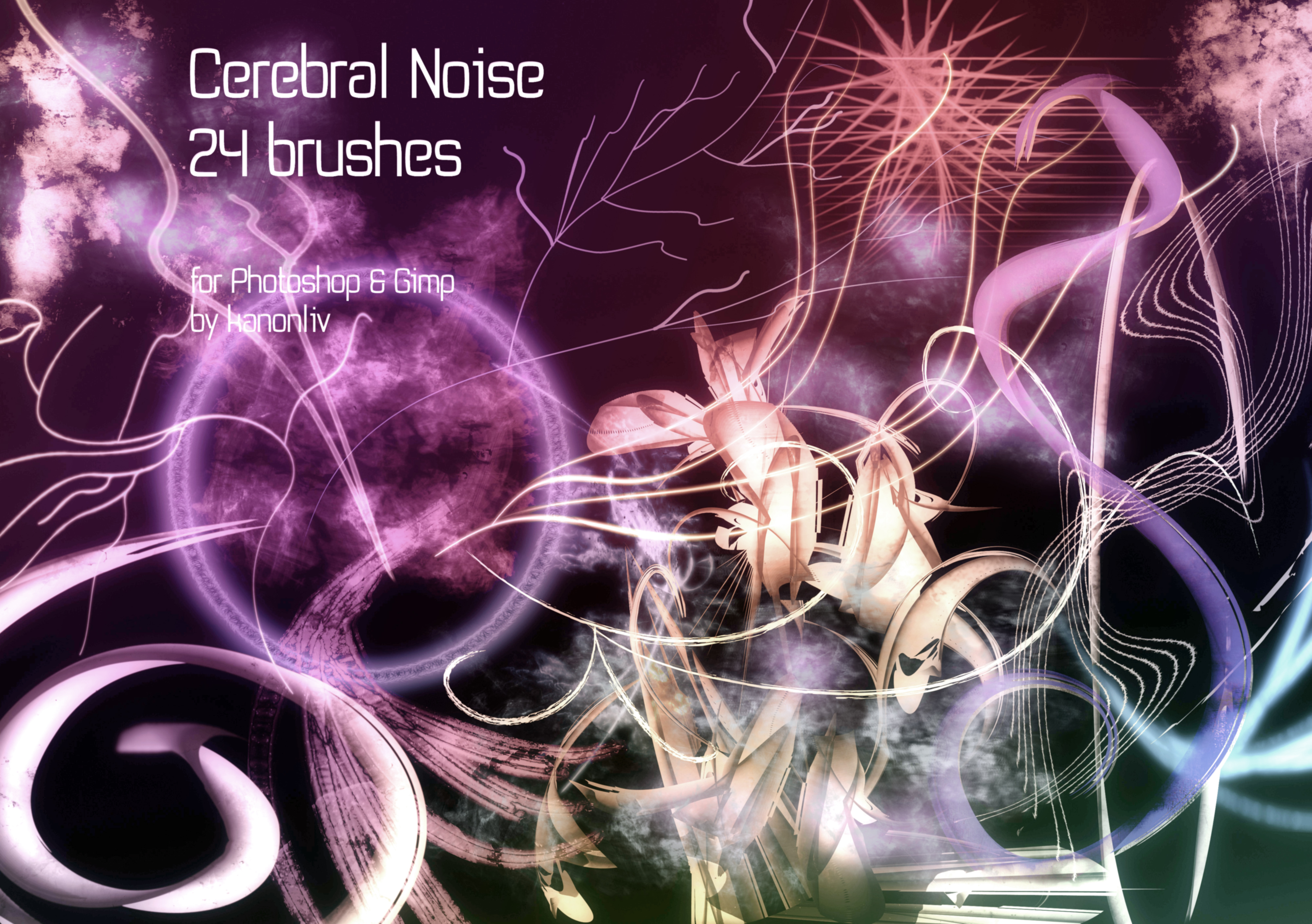 Cerebral Noise. 24 Brushes.