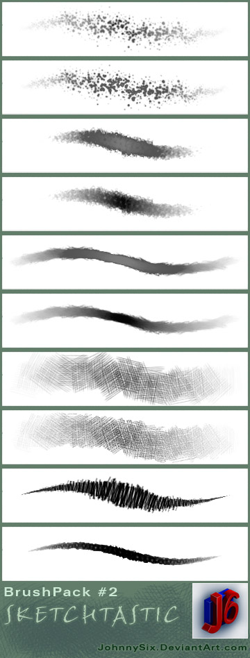 Sketchtastic brush pack