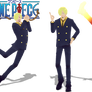 [MMD X One Piece] Vinsmoke Sanji + DL