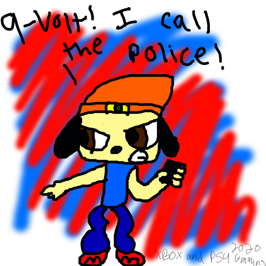 Parappa the Rapper I call the Police by SAVAGExKID on DeviantArt