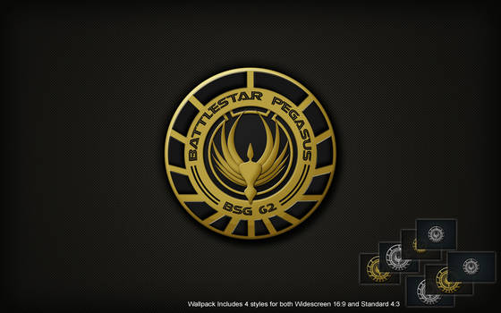 BSG Pegasus Logo Wall