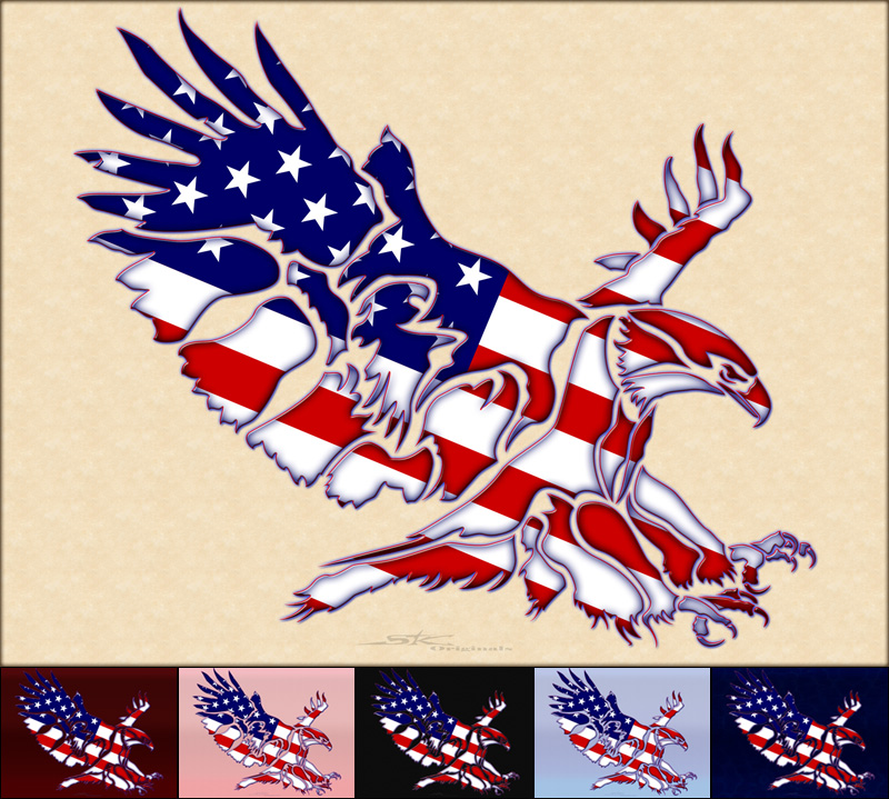 American Eagle Wallpack