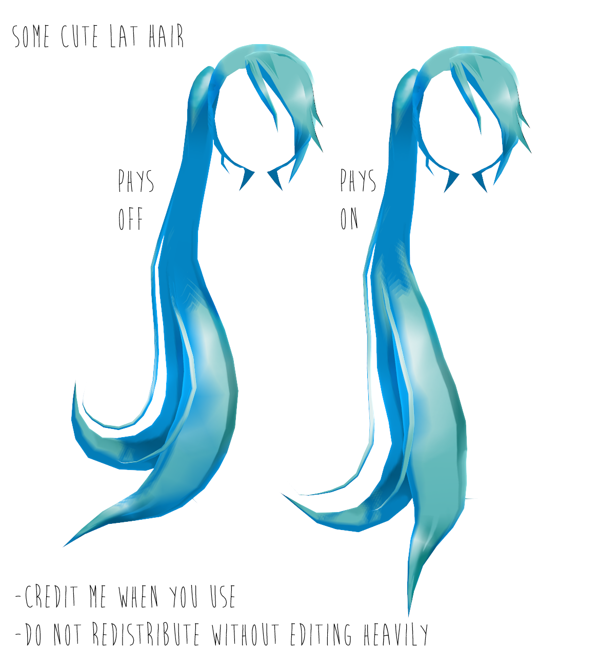 Cute LAT Hair by DesertDraggon on DeviantArt