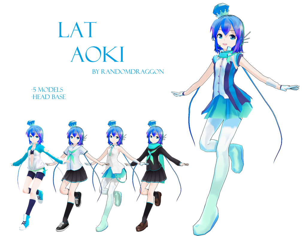 LAT Aoki Lapis - RD by DesertDraggon on DeviantArt
