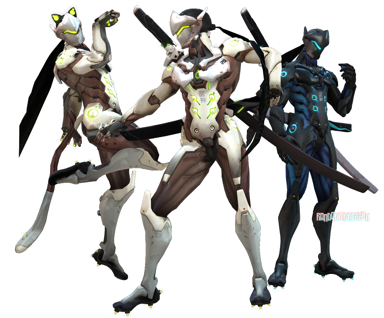 MMDxOverwatch: Genji Shimada DL