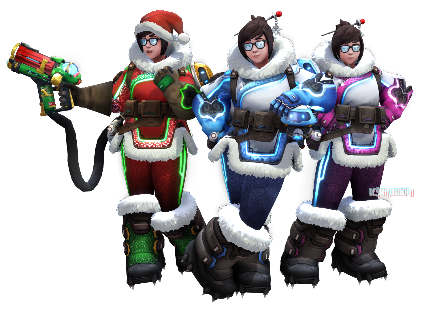 MMDxOverwatch: Mei DL