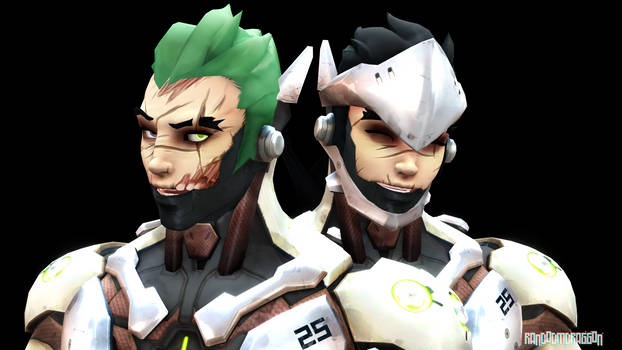 MMDxOverwatch: Genji Facemodel DL