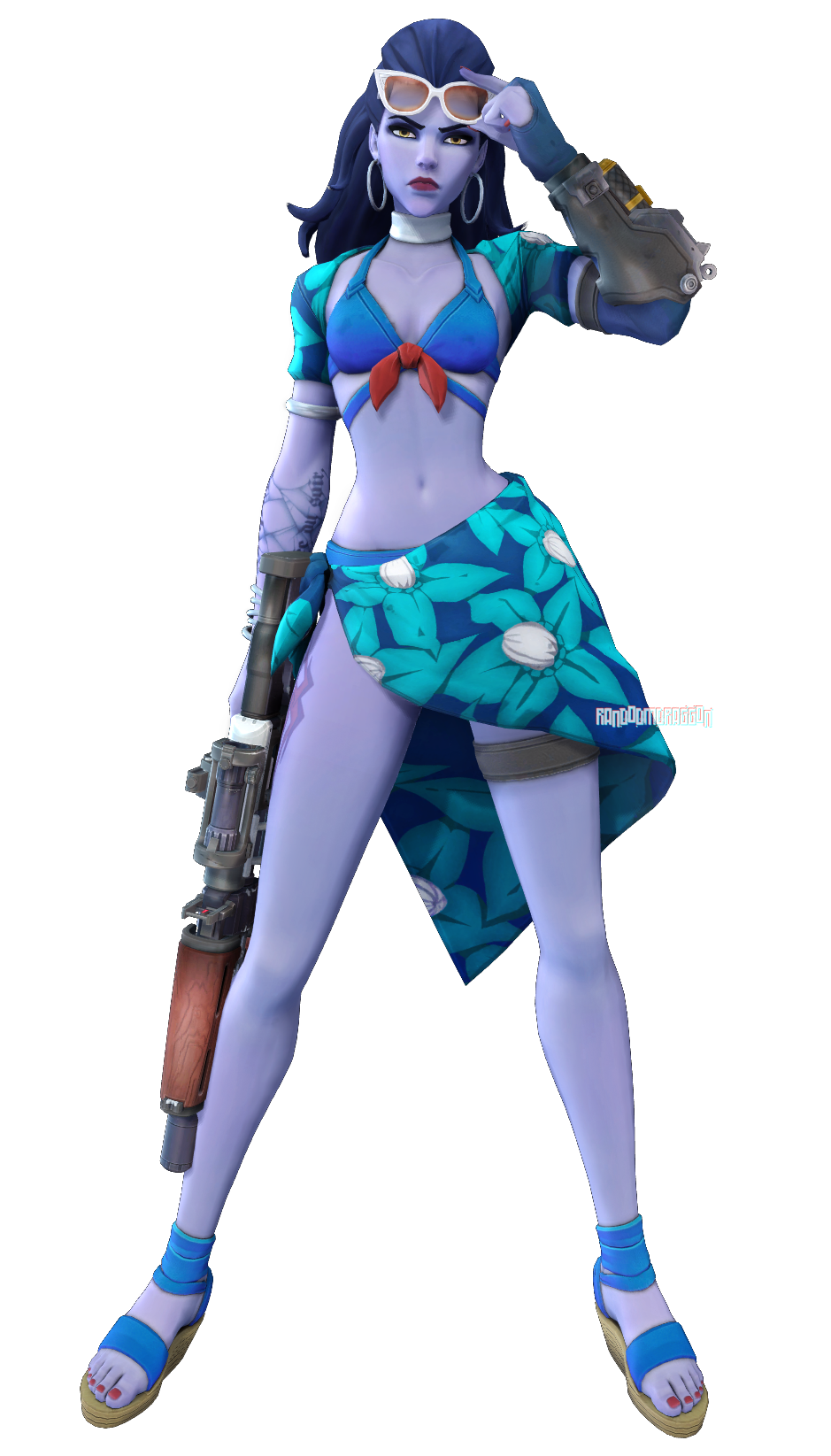 MMDxOverwatch: Cote d'Asur Widowmaker