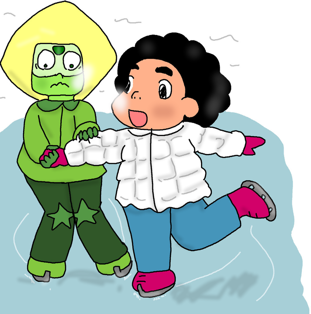 Ice skating lesson by TaintedTruffle on DeviantArt