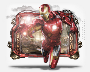 Iron Man sign by Emeruson