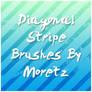 Diagonal Stripe Brushes