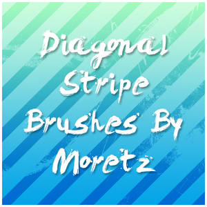 Diagonal Stripe Brushes