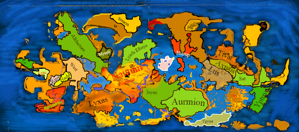 Fantasy Map by ReaverPan on DeviantArt